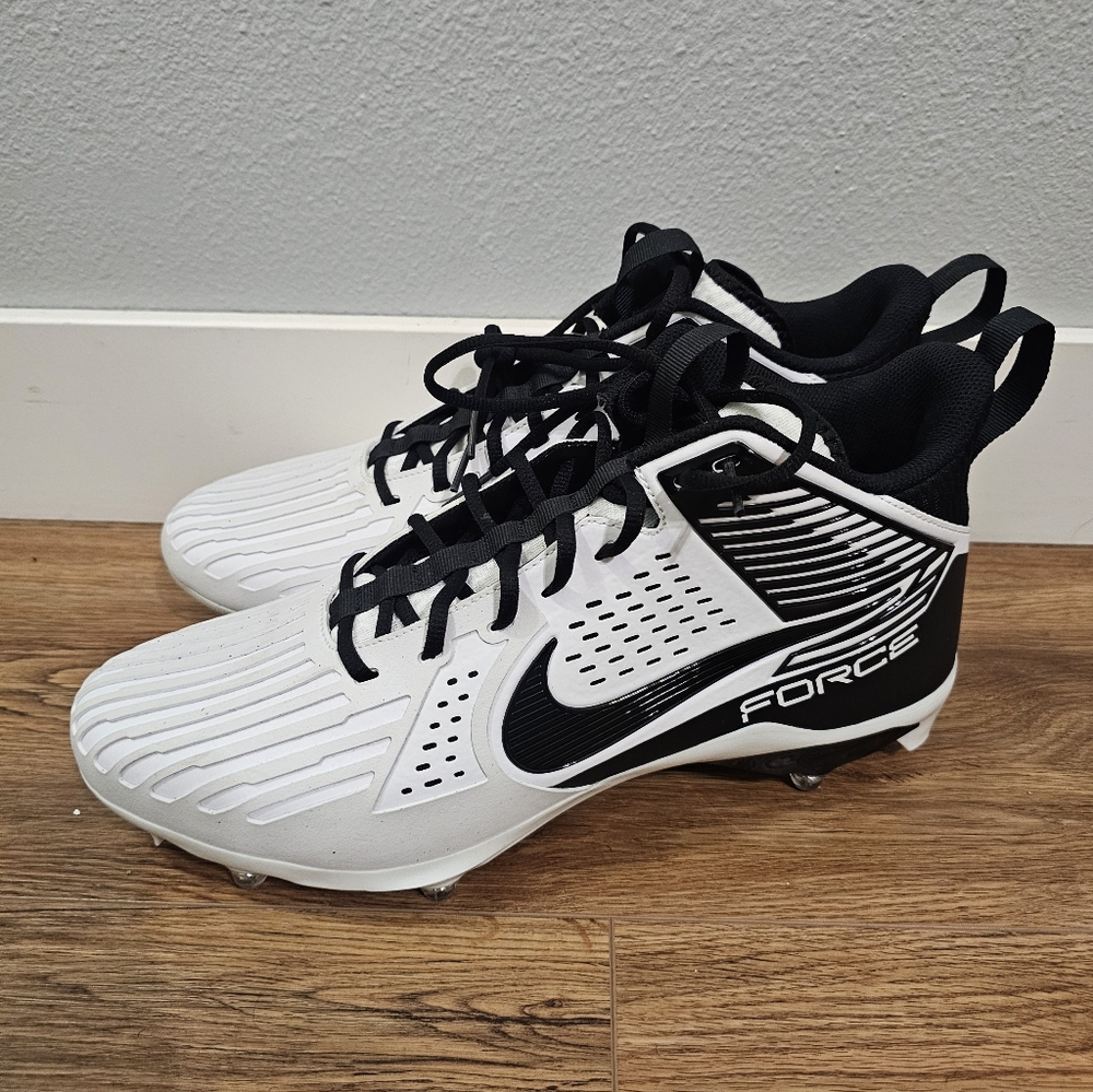 Nike Force Savage Pro 3 Detachable Football Cleats Men's Size 14 CleFJ8149-100